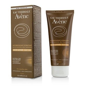 Avene 滋潤自曬黑絲滑凝膠，適合面部和身體-敏感性肌膚 (Moisturizing Self-Tanning Silky Gel For Face & Body - For Sensitive Skin)