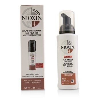 Nioxin 直徑系統4頭皮和頭髮護理（染髮，漸層稀發，安全上色） (Diameter System 4 Scalp & Hair Treatment (Colored Hair, Progressed Thinning, Color Safe))