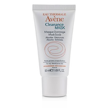 Avene 清潔面膜磨砂膏-適用於油性，淡斑瘡皮膚 (Cleanance MASK Mask-Scrub - For Oily, Blemish-Prone Skin)