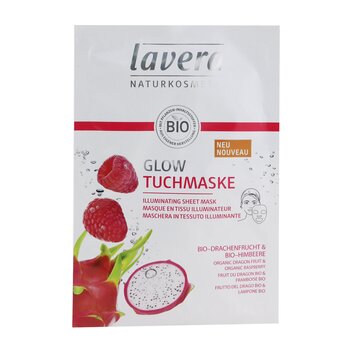 Lavera 面膜-照明（含有機火龍果和有機覆盆子） (Sheet Mask - Illuminating (With Organic Dragon Fruit & Organic Raspberry))