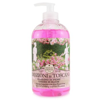 Emozioni In Toscana Hand & Face Soap with Iris Florentina - Garden In Bloom (Emozioni In Toscana  Hand & Face Soap With Iris Florentina - Garden In Bloom)