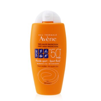 Avene Sport Fluid SPF 50+（面部和身體） - 適合敏感肌膚 (Sport Fluid SPF 50+ (Face & Body) - For Sensitive Skin)