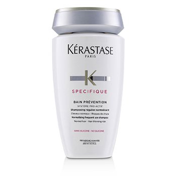Kerastase 特殊貝恩預防正常化頻繁使用洗髮水（普通頭髮 - 頭髮稀疏風險） (Specifique Bain Prevention Normalizing Frequent Use Shampoo (Normal Hair - Hair Thinning Risk))