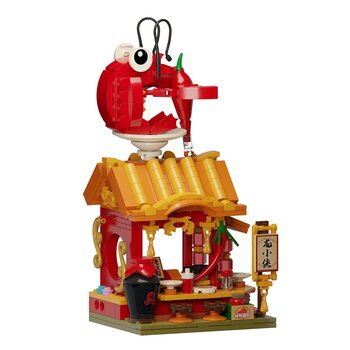 Pantasy 美食街系列-小龍蝦店 (Food Street Series - Crayfish Shop Building Bricks Set)