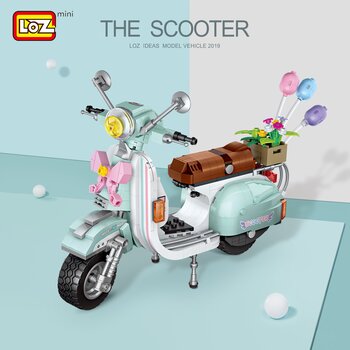Loz LOZ Creator - 滑板車 (LOZ Creator - Scooter Building Bricks Set)