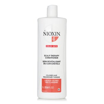 Nioxin Density System 4 頭皮護理護髮素（染髮、漸進稀疏、顏色安全） (Density System 4 Scalp Therapy Conditioner (Colored Hair, Progressed Thinning, Color Safe))