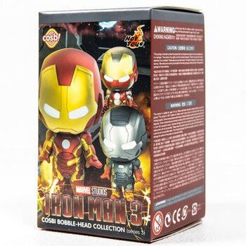 Hot Toy 鋼鐵俠3-鋼鐵俠Cosbi 搖頭娃娃合集（系列三）（個別盲盒） (Iron Man 3 - Iron Man Cosbi Bobble-Head Collection (Series 3) (Individual Blind Boxes))
