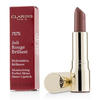 Joli Rouge Brillant（保濕完美光澤透明唇膏）-＃757S裸磚 (Joli Rouge Brillant (Moisturizing Perfect Shine Sheer Lipstick) - # 757S Nude Brick)