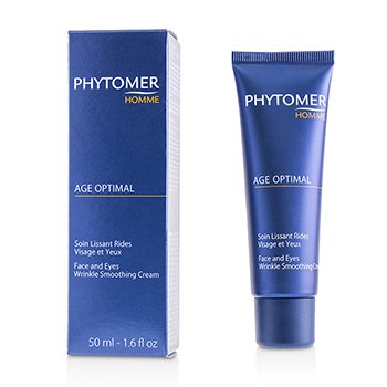 Phytomer Homme Age Optimal面部和眼睛抗皺平滑霜 (Homme Age Optimal Face & Eyes Wrinkle Smoothing Cream)